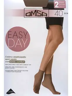 Эластичные носочки EASY DAY 40 ден OMSA 141555480 купить за 373 ₽ в интернет-магазине Wildberries