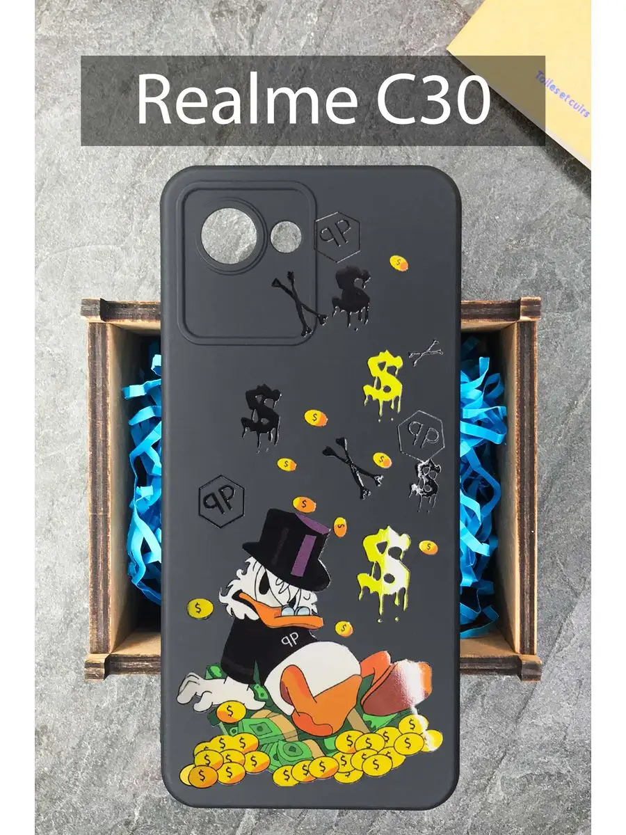 Чехол на realme C30 для реалми С30 с принтом COVERGOOD 141656013 купить за  398 ₽ в интернет-магазине Wildberries