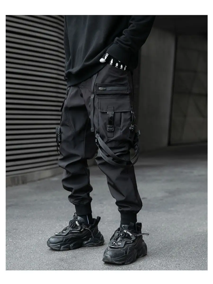 techwear джоггеры с лямками TECHWEAR STORE 141707750 купить за 3 965 ₽ в  интернет-магазине Wildberries