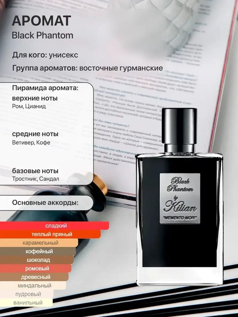 Распив отливант оригинальных духов By Kilian Black Phantom lada perfume  141734614 купить в интернет-магазине Wildberries