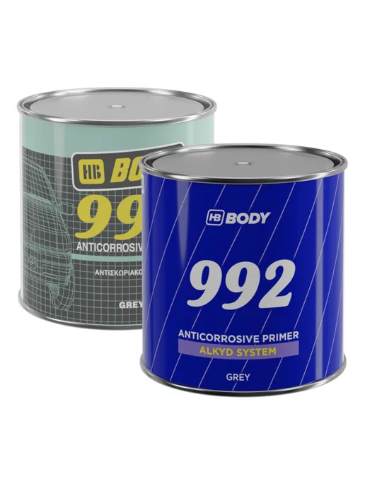 BODY 992 Грунт серый 1 л, 1 л, фото 2