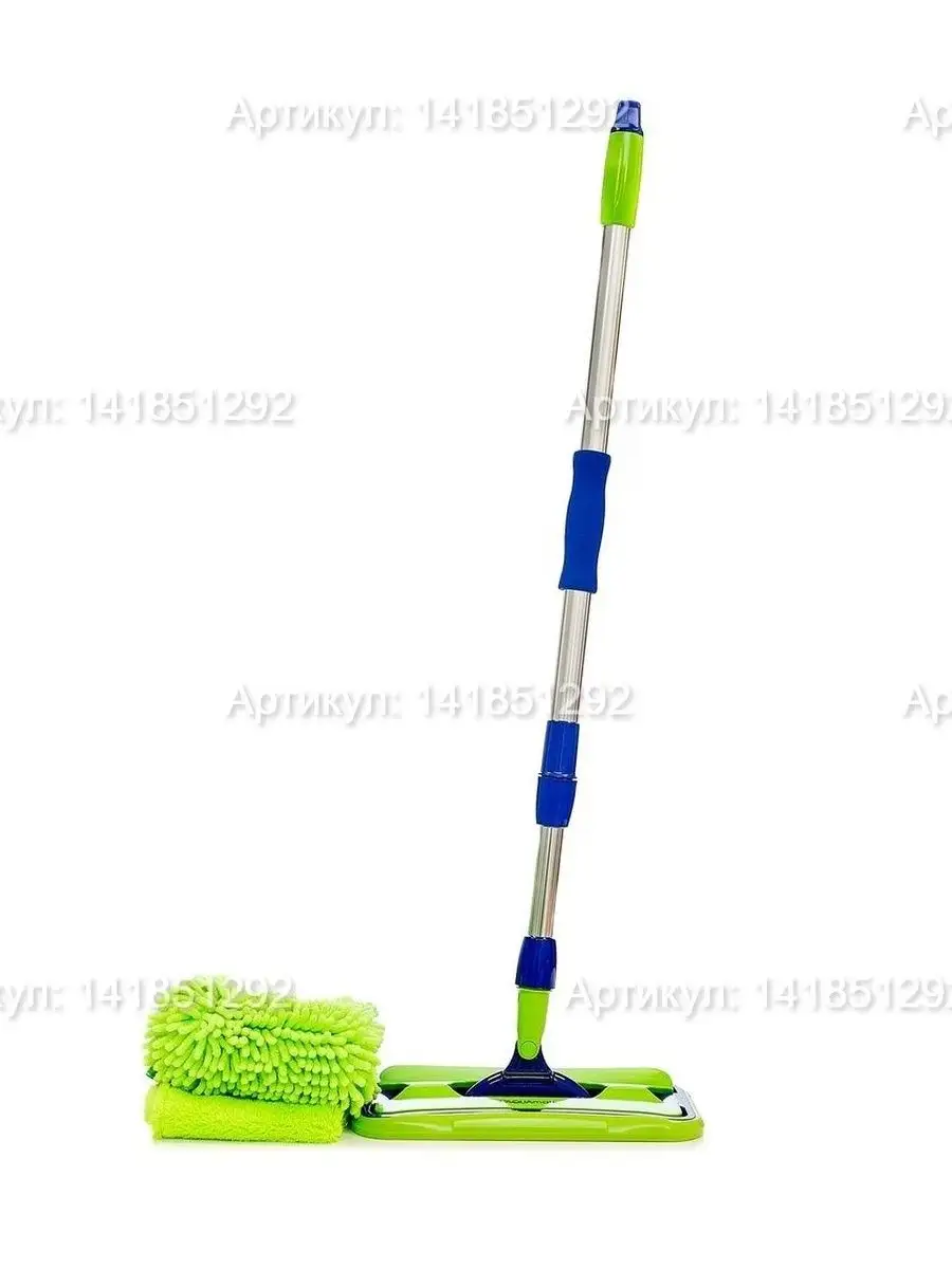 Универсальная швабра с двумя насадками AQUAmatic MOP Гринвей GreenWay  141851292 купить за 7 275 ₽ в интернет-магазине Wildberries