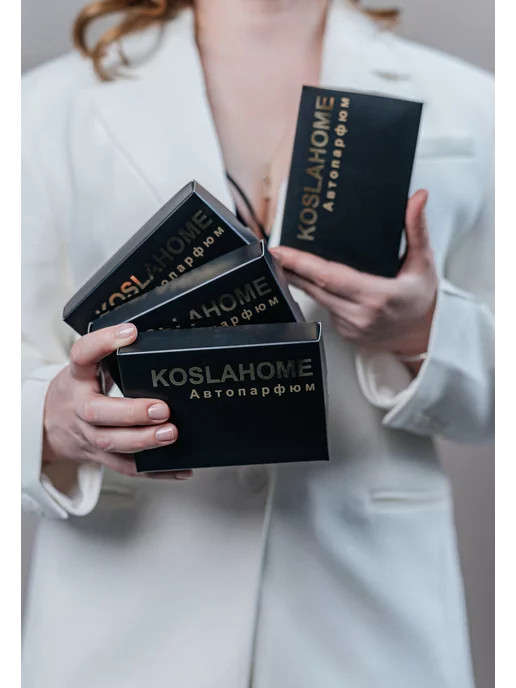 KOSLAHOME Набор ароматизатор в машину из 2 шт Rosso и Tobacco Vanilla, вариант, фото 5