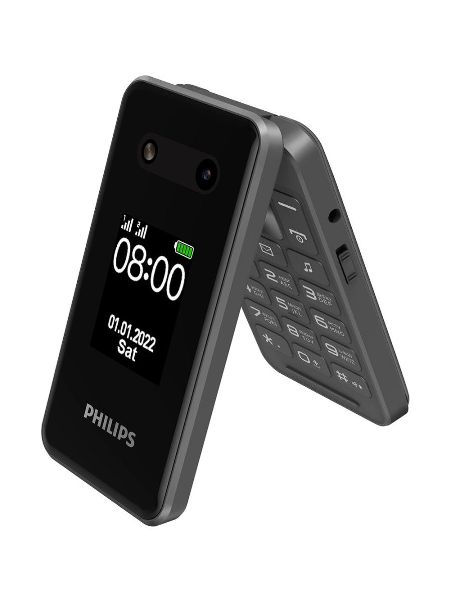 Мобильный телефон Philips Xenium E2602 Dark Gray Philips 141912493 купить за 3 431 ₽ в интернет-магазине Wildberries