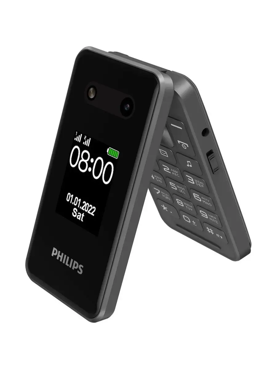 Мобильный телефон Philips Xenium E2602 Dark Gray Philips 141912493 купить  за 3 431 ₽ в интернет-магазине Wildberries