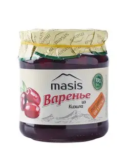 Варенье из кизила, 620 г MASIS 141964600 купить за 267 ₽ в интернет-магазине Wildberries