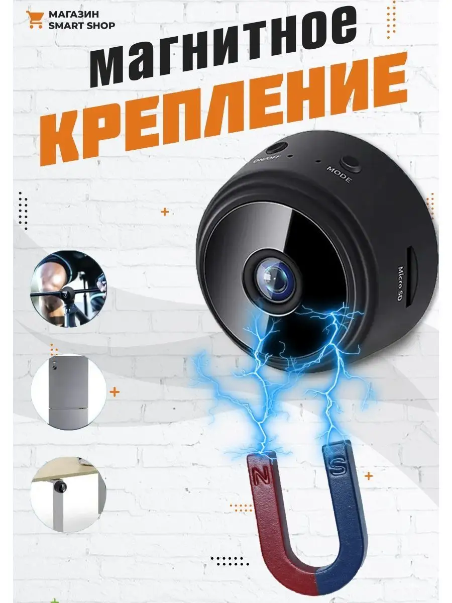 SmartShop Мини-камера , Скрытая Wi-Fi Smart Camera