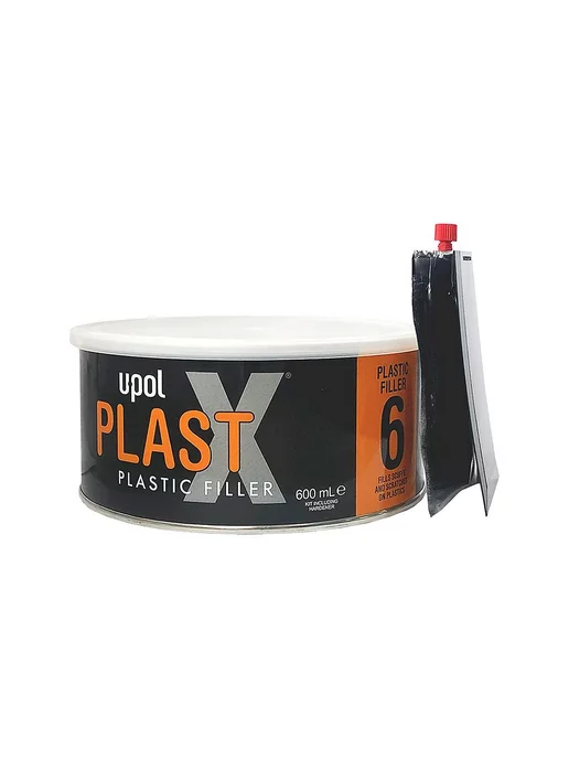 U-pol Plast X6 Шпатлевка для пластика эластичная 600 мл, 600 мл