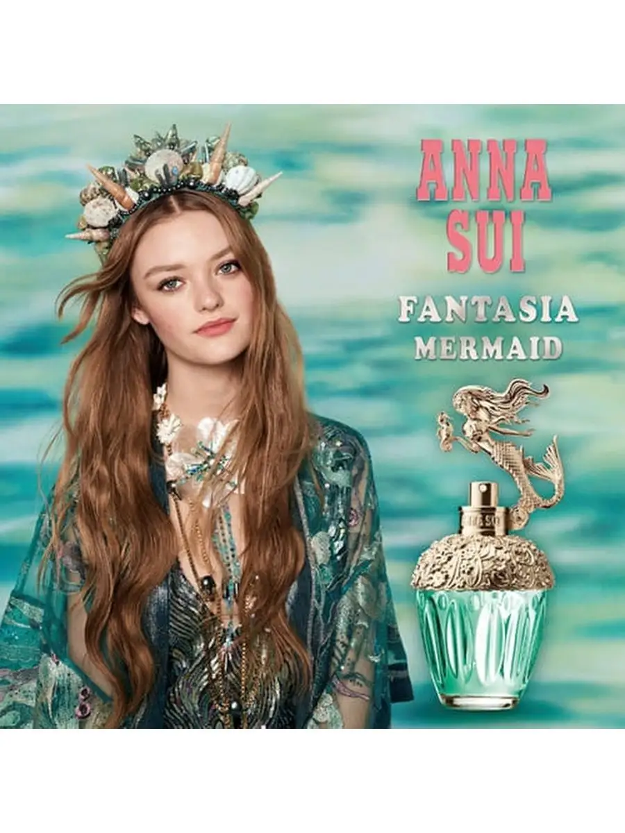 Анна Суи Фантазия женские духи с русалкой ANNA SUI FANTASIA 142020269  купить в интернет-магазине Wildberries