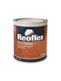 RX F-02 1K Acryl Sealer Акриловая автогрунтовка черная 1 кг. REOFLEX 142023665 купить за 692 ₽ в интернет-магазине Wildberries