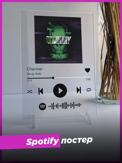 Spotify Poster Стрей кидс кпоп постер Stray kids k pop подарок спотифай