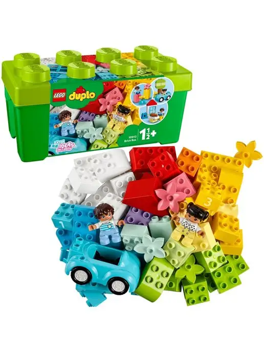 LEGO Конструктор DUPLO 10913 Коробка с кубиками, зеленый, фото 2