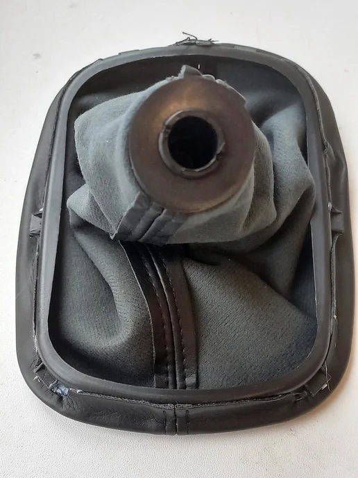 AVGautoparts Ручка КПП с чехлом и рамкой (6 пер) VW PASSAT B5, черный, фото 2