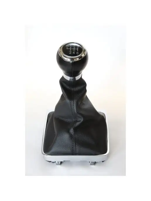 AVGautoparts Ручка КПП с чехлом и рамкой (6 пер) VW Passat B6, черный