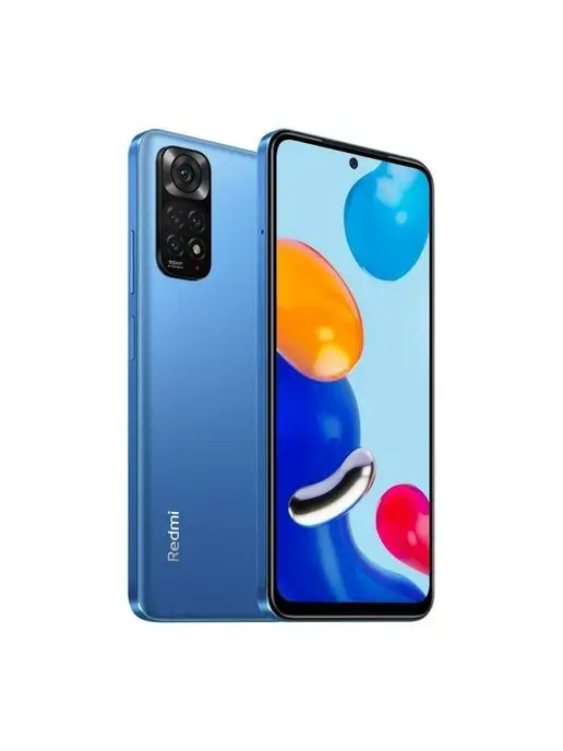 Смартфон Xiaomi Note 11 4/64 ГБ, синий, фото 8