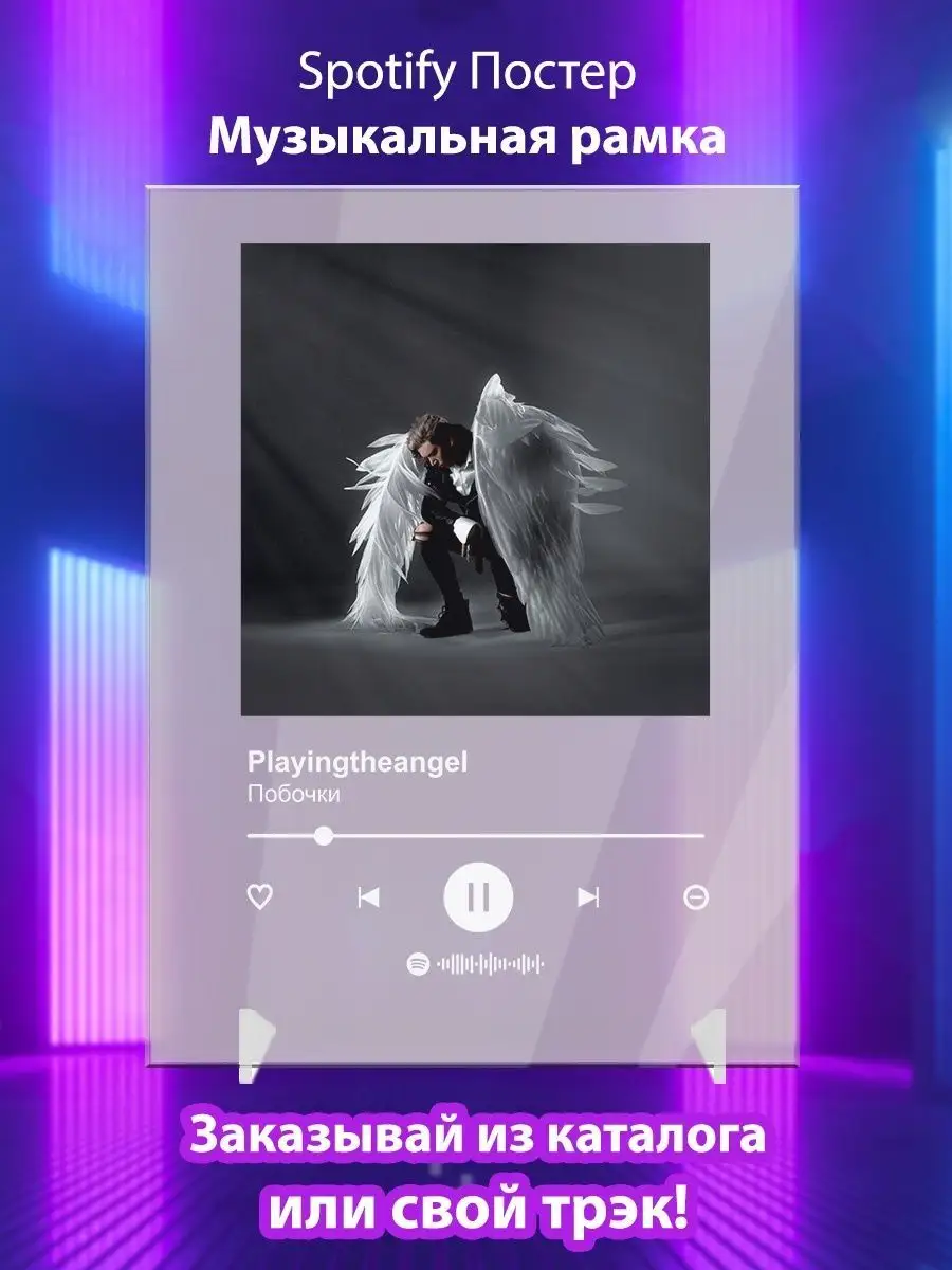 Постер Playingtheangel Побочки Плакат картина Spotify Arthata-spotify  постер Спотифай постер 142125250 купить за 434 ₽ в интернет-магазине  Wildberries