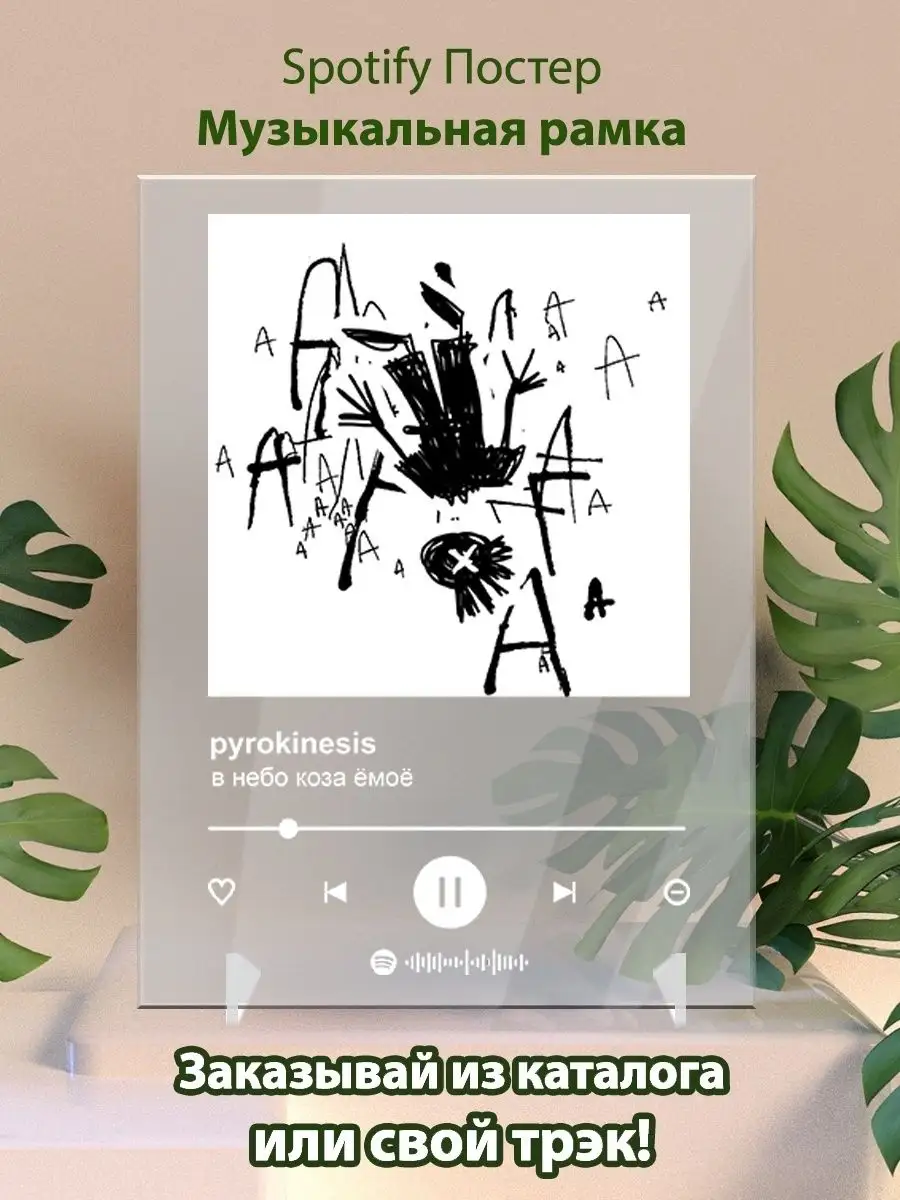 Arthata-spotify постер Спотифай постер Постер Pyrokinesis В небо коза ёмоё  Плакат Пирокинезис