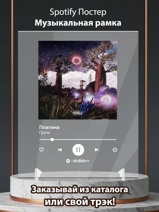 Arthata-spotify постер Спотифай постер Постер Платина Групи Плакат Платина Групи картина Spotify