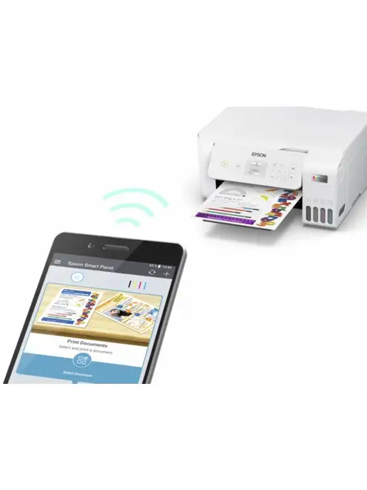 Epson L3266 (Русская версия) МФУ струйное с Wi-Fi + Набор чернил, черный, фото 3