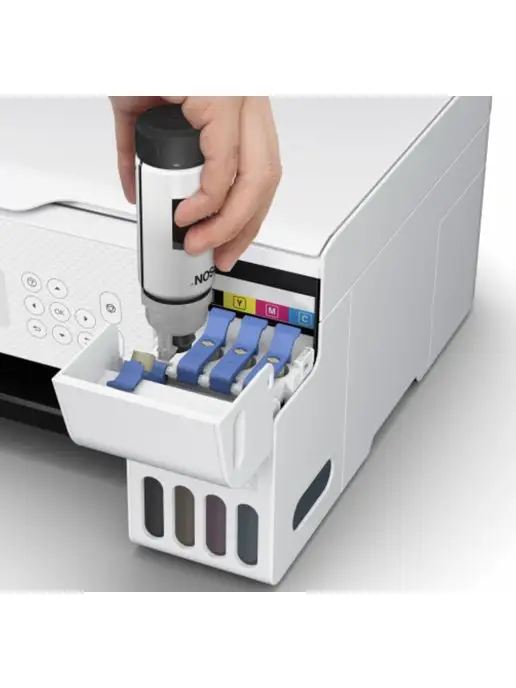 Epson L3266 (Русская версия) МФУ струйное с Wi-Fi + Набор чернил, черный, фото 4