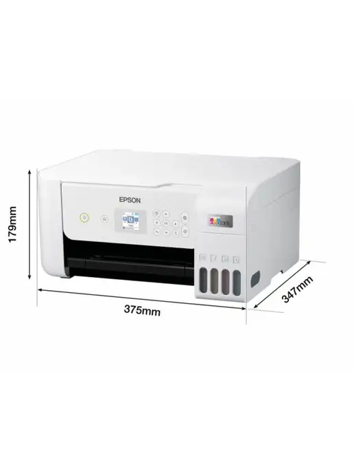 Epson L3266 (Русская версия) МФУ струйное с Wi-Fi + Набор чернил, черный, фото 5