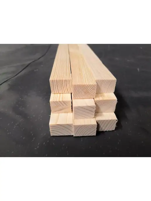 Рейка строганная 300х20х15 хвоя сорт АВ 12 шт, 20x15, 12 шт