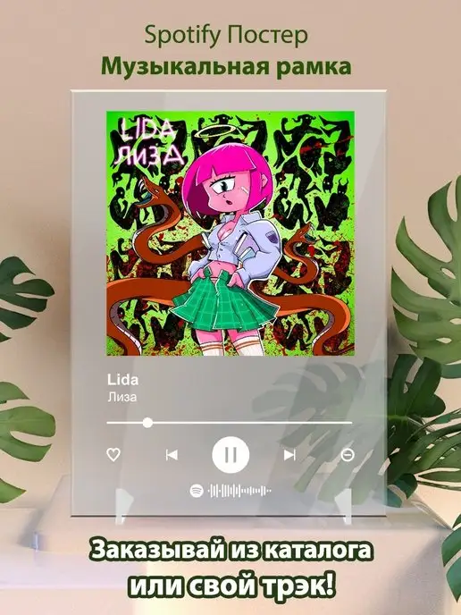 Arthata-spotify постер Спотифай постер Spotify постер Lida карточки. Плакат Lida картина