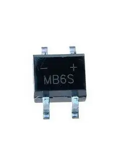 MB6S Диодный мост 0.5А 600В (MBS) OEM 142157820 купить за 154 ₽ в интернет-магазине Wildberries