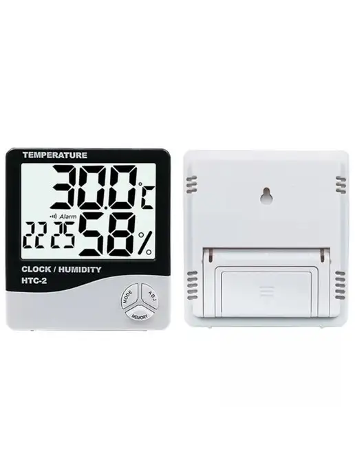 HOMEMARKET24/7 Термометр электронный настольный, белый, фото 4