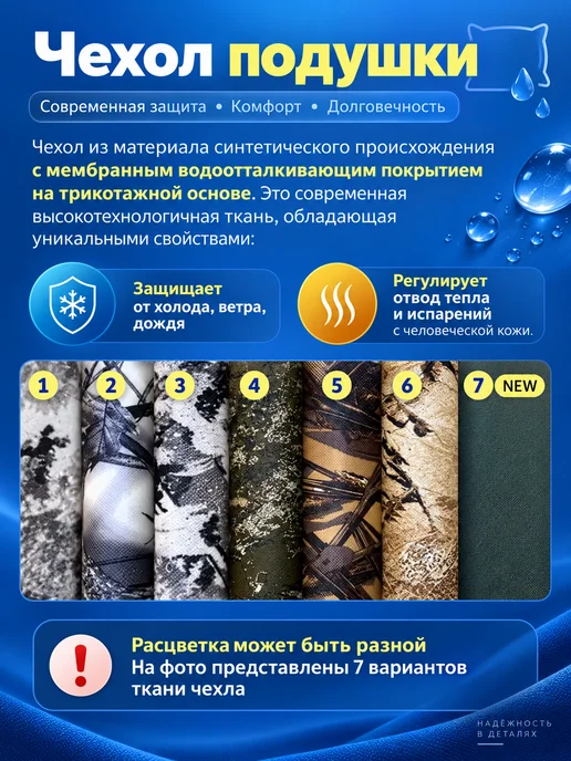 ВиЦыАн Подушка противопролежневая для сидения 40*40 см, 40x40 см, фото 6