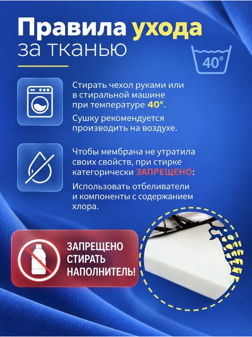 ВиЦыАн Подушка противопролежневая для сидения 40*40 см, 40x40 см, фото 8