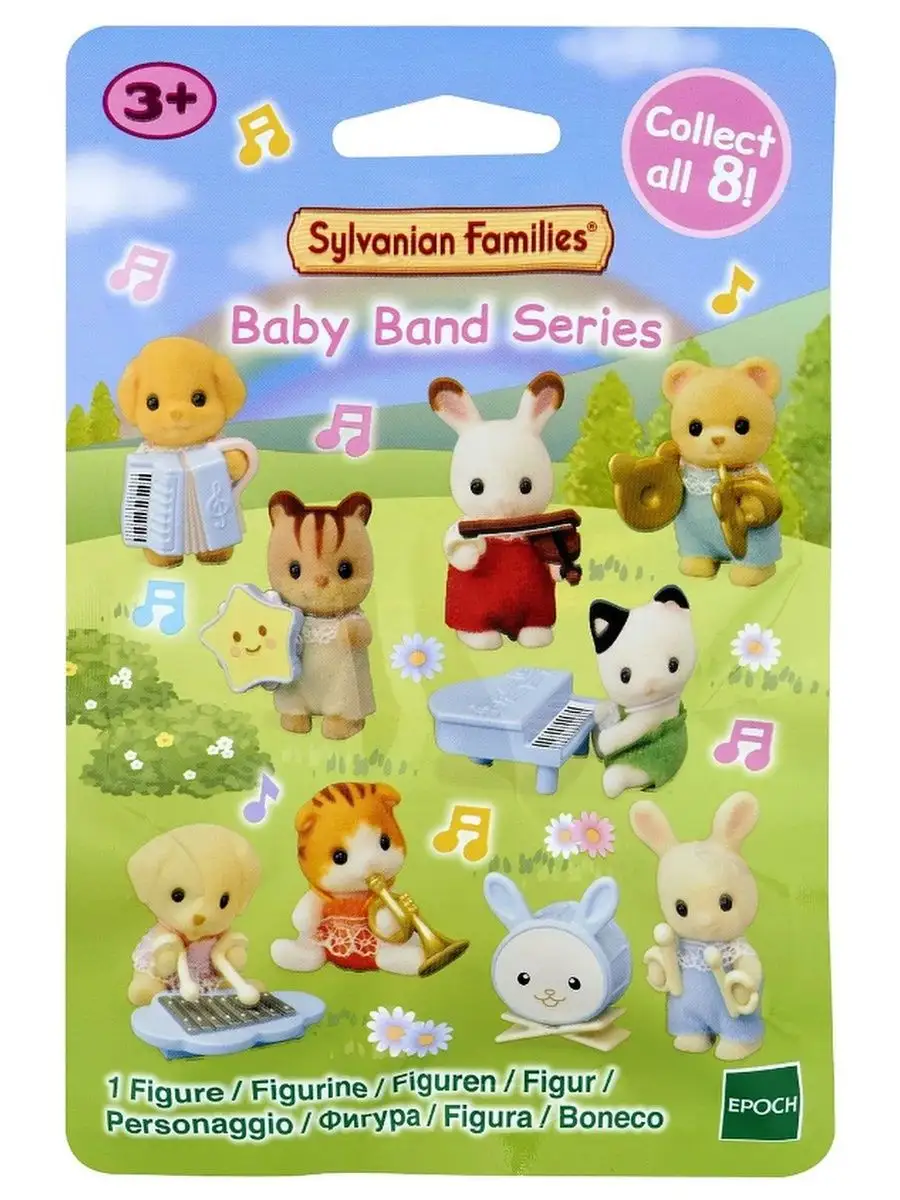 Набор Sylvanian Families Музыкальный кружок Сюрприз 5325 Sylvanian Families  142194013 купить в интернет-магазине Wildberries