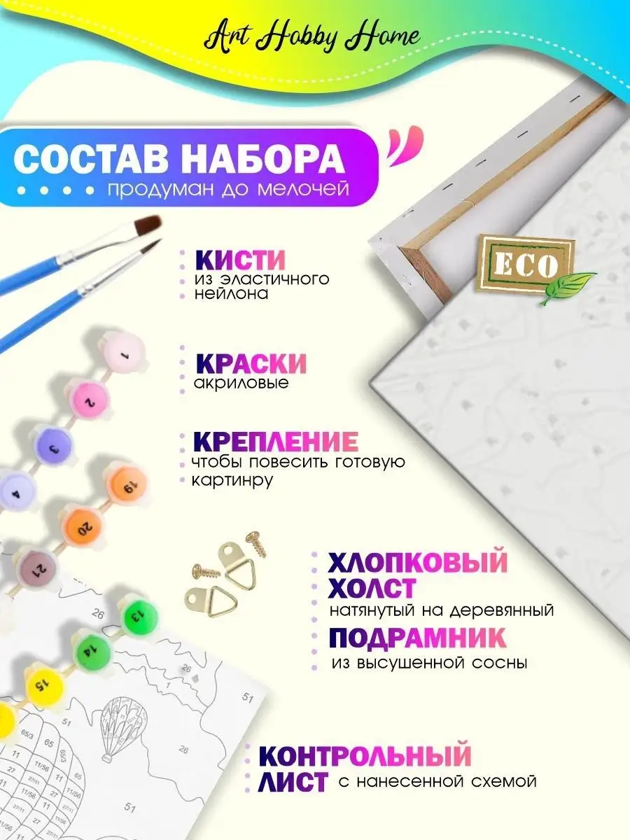 Милый капибара 40х50 Картина по Номерам 000 Art Hobby Home 142196983 купить  в интернет-магазине Wildberries