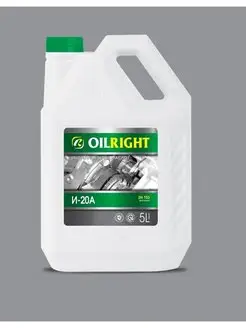 Масло веретенное И-20 А 5 л OILRIGHT 142250303 купить за 1 008 ₽ в интернет-магазине Wildberries