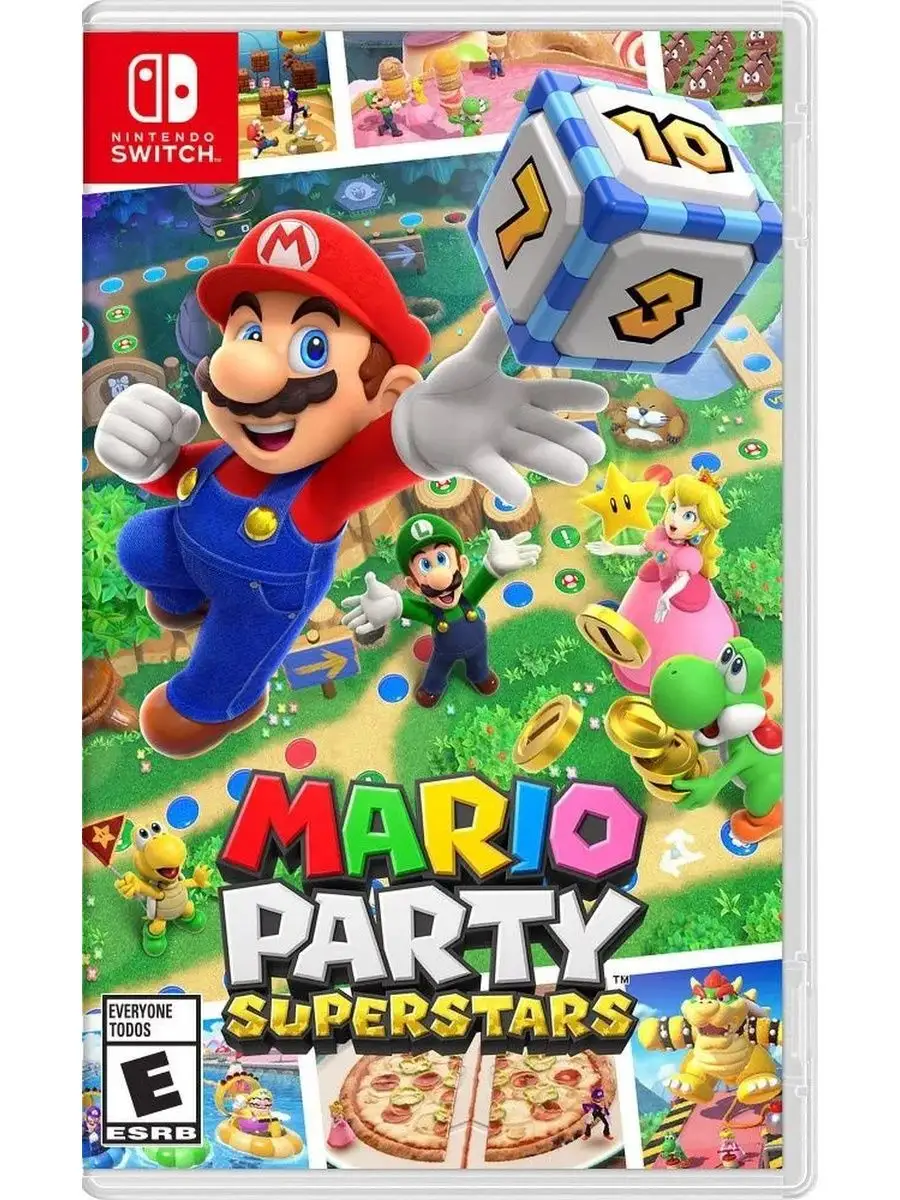 Игра для Nintendo Switch Mario Party Superstars Nintendo 142307162 купить в  интернет-магазине Wildberries