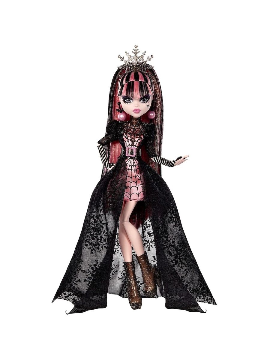 Кукла Монстер Хай Дракулаура Праздничная Monster High 142335509 купить в  интернет-магазине Wildberries