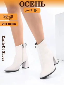 Ботильоны демисезонные EmileDi Shoes 142446938 купить за 2 737 ₽ в интернет-магазине Wildberries