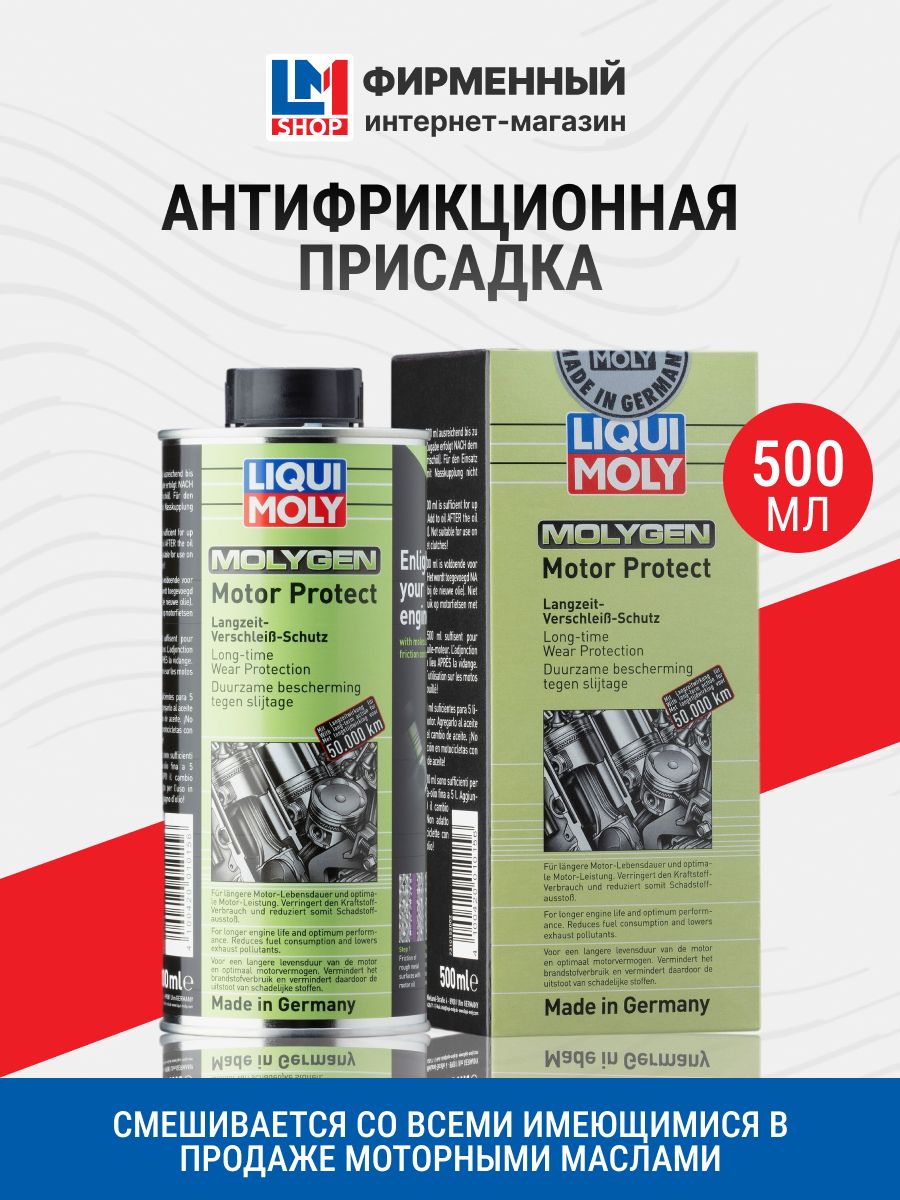 Антифрикционная присадка molygen motor protect