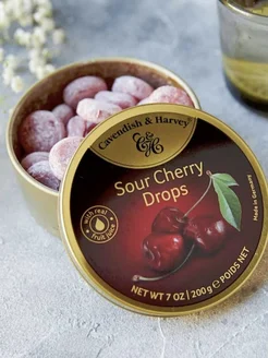 Леденцы Вишнёвые Sour Cherry Drops 200 г Cavendish & Harvey 142573925 купить за 345 ₽ в интернет-магазине Wildberries