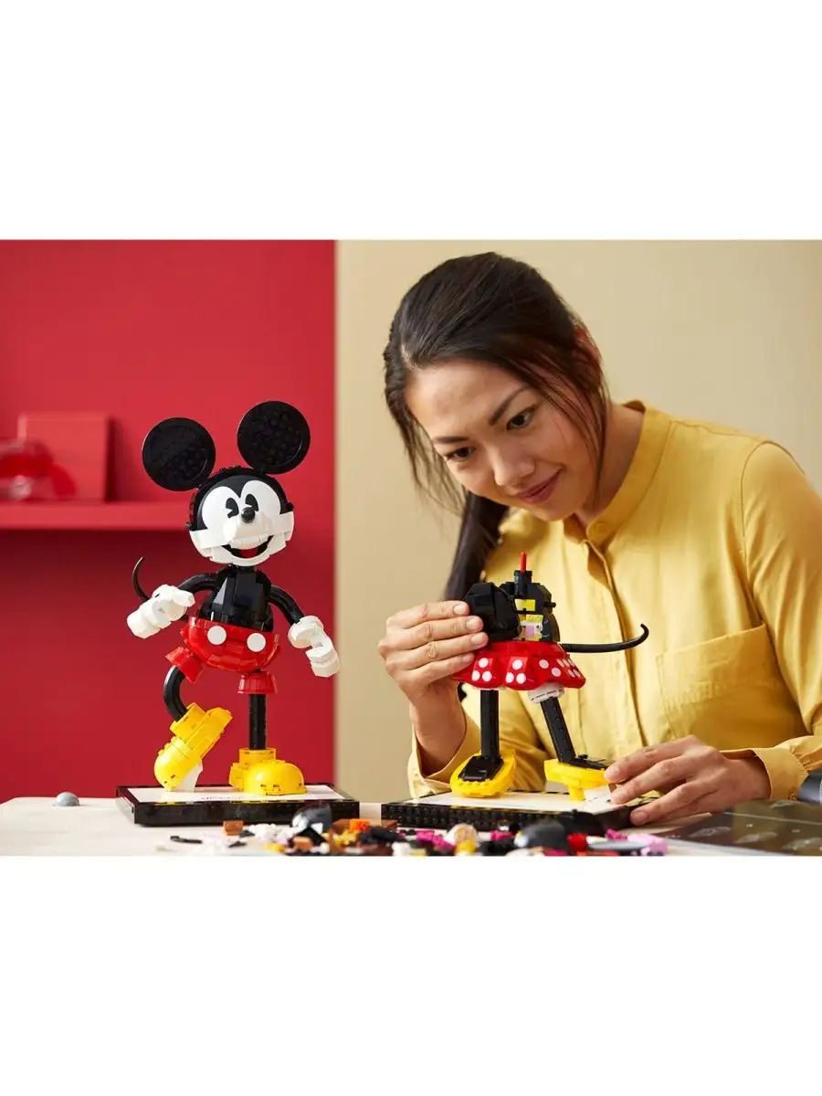 Конструктор Disney 43179 Микки Маус и Минни Маус LEGO 142594054 купить в  интернет-магазине Wildberries