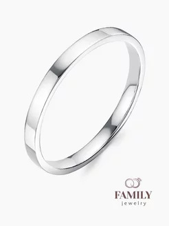 Обручальное кольцо прямоугольного профиля из Платины950 Family Jewelry 142613879 купить за 13 553 ₽ в интернет-магазине Wildberries