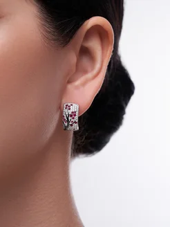 Серьги серебро 925 Valtera 142634011 купить за 3 670 ₽ в интернет‑магазине Wildberries