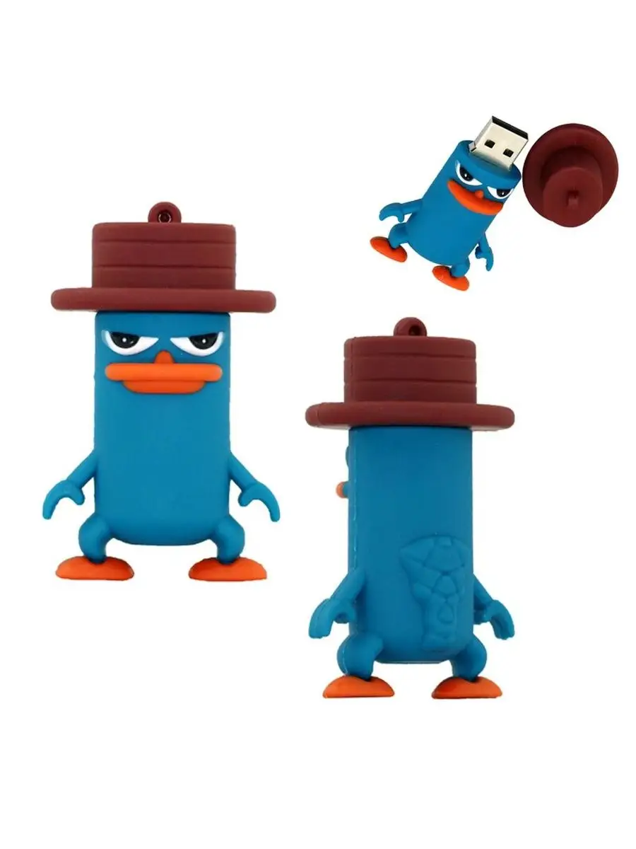 USB Флешка Перри Утконос 64 ГБ Mister Gift 142660892 купить за 902 ₽ в  интернет-магазине Wildberries