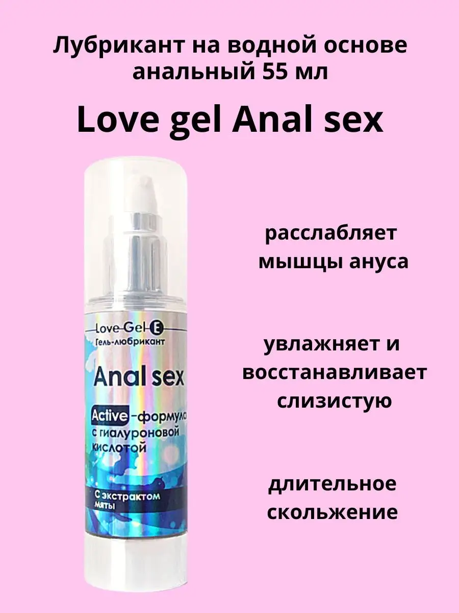 Anal sex Гель-лубрикант анальный обезболивающий 55 мл