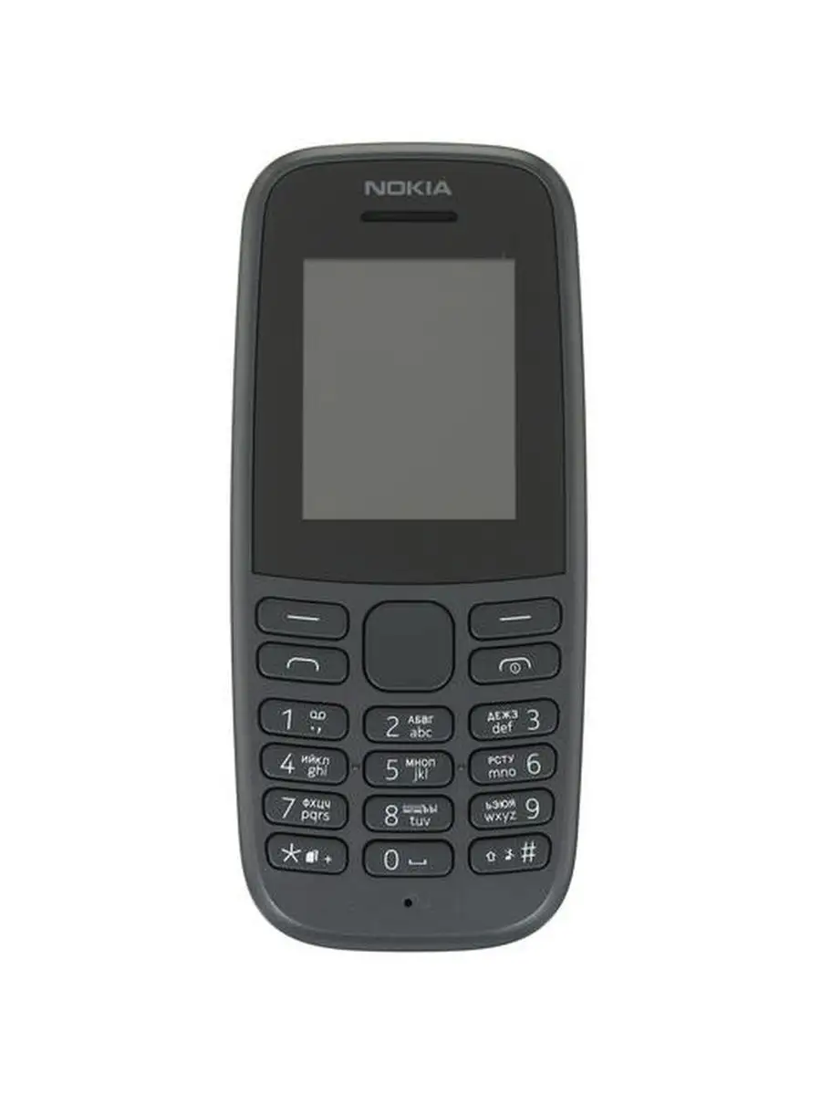 Кнопочный мобильный телефон с фонариком NOKIA 105 DS Nokia 142750424 купить  в интернет-магазине Wildberries