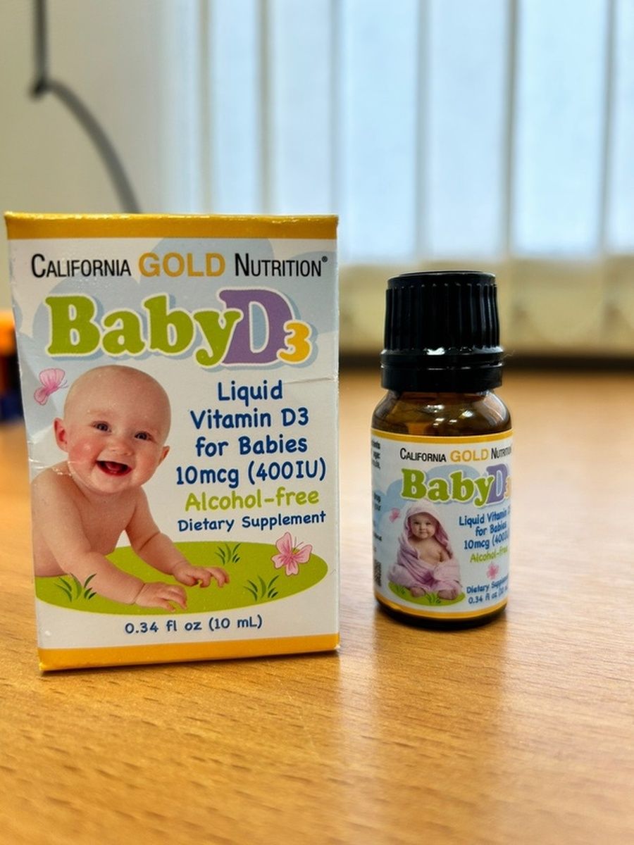 Baby d3 california gold nutrition отзывы