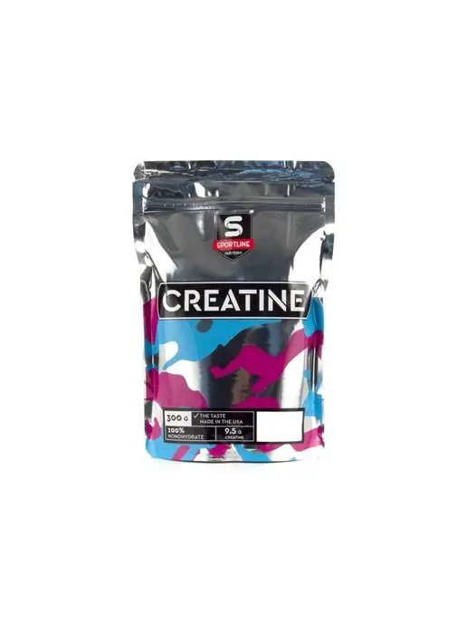 SportLine Nutrition Креатин моногидрат SportLine Creatine Monohydrate 300g, 300 г, фото 3