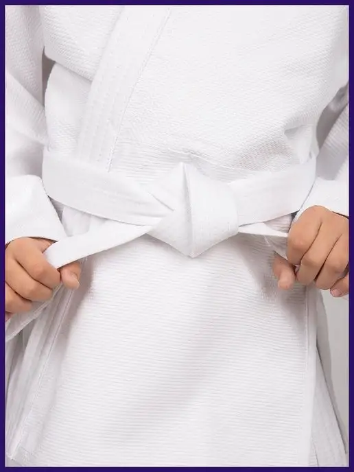 Sensei Кимоно для дзюдо Дзюдоги, белый, фото 8