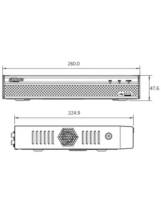 Dahua IP видеорегистратор DHI-NVR2104HS-P-4KS2, вариант, фото 2