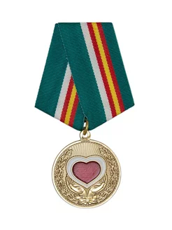 Медаль "За преданность делу" с бланком удостоверения Челзнак 142938999 купить за 988 ₽ в интернет-магазине Wildberries